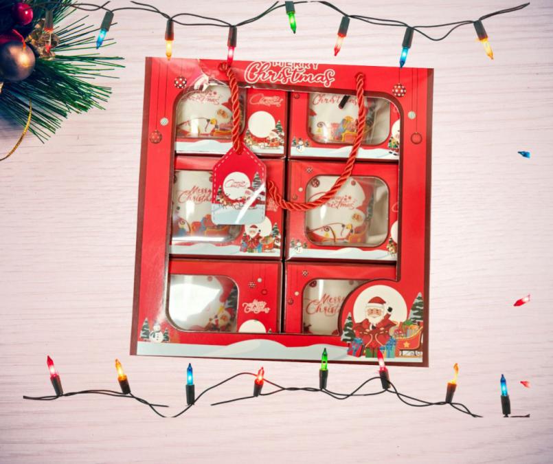 Порцеланова коледна чаша