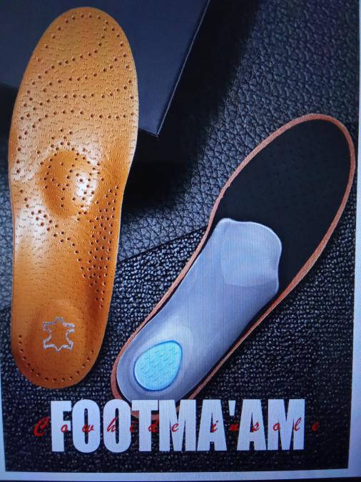 Ортопедични кожени стелки Leather