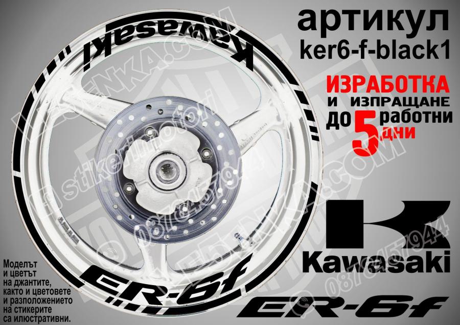 Kawasaki Er-6f Black