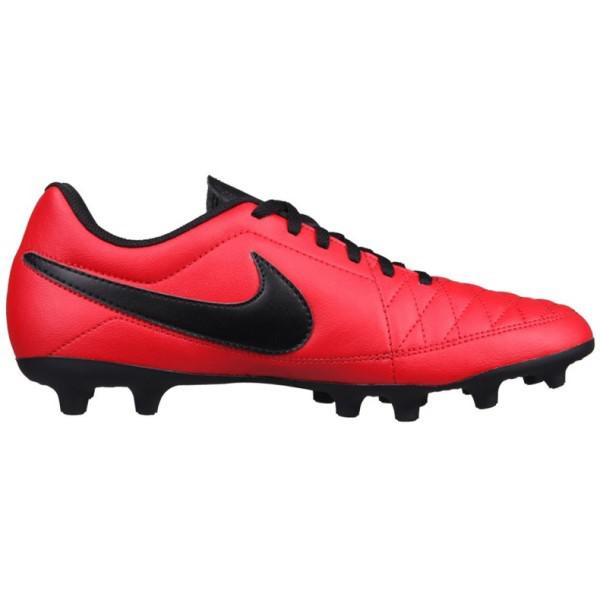 Намаление Мъжки спортни обувки за футбол калеври Nike Tiempo Червено