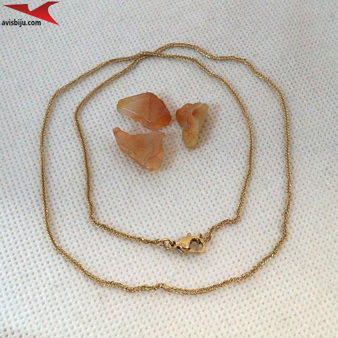 Синджир с 14К златно покритие