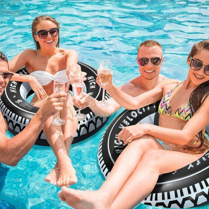 Надуваем пояс тип гума 48 см  Компактен, устойчив и готов за летни пр