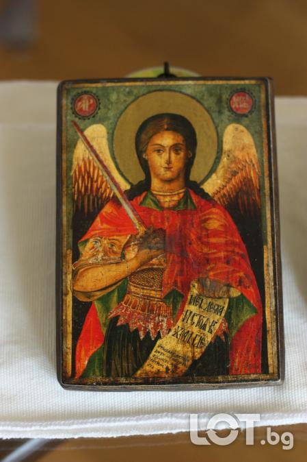 Православни икони - арх. Михаил и св. Богородица
