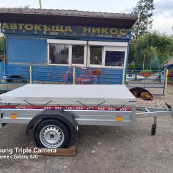 Туристическо ремарке Repo RPP с плосък брезент