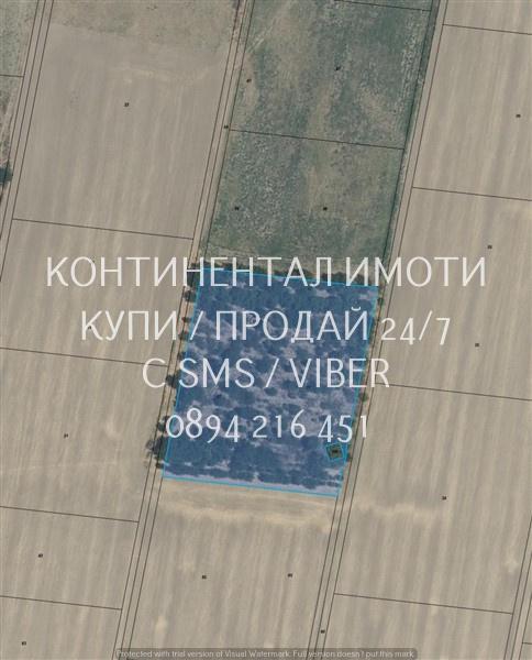 кодл 63088. Овощна градина 12400м2 с правилна форма, кат. 4-та. в ъгъл