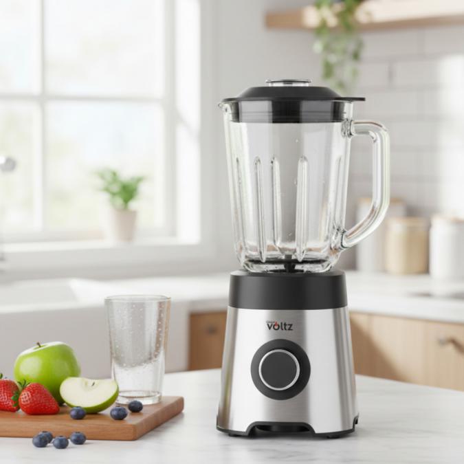 Блендер Oliver Voltz Ov51162e 800w  Силна мощност, стъклена кана и на