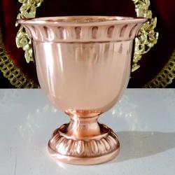 Меден бокал, медна чаша за вино, чиста червена мед 300 мл.