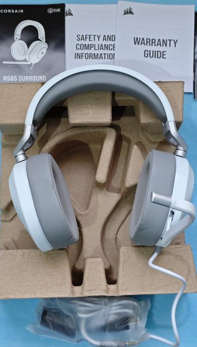 Gaming слушалки с микрофон Corsair Hs65, Surround, Dobly Audio 7.1