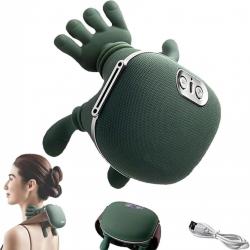 Масажор за врат и рамене с топлина, USB зареждане - 4D масаж