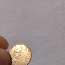 Колекционерски монета от 5евро цента 2 броя от 1999г