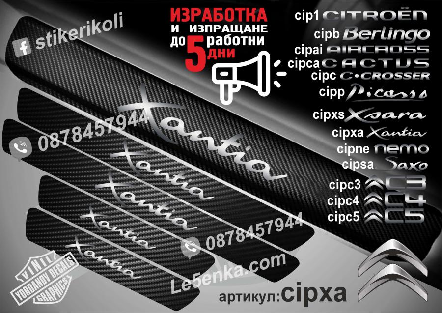 Citroen Xantia прагове от карбон