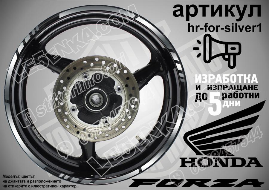 Honda Forza Silver кантове за джанти