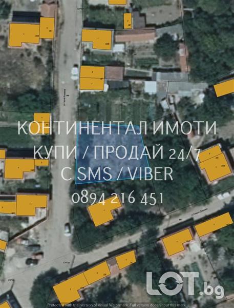Код 70035. Слънчев парцел 500м2 - отличен регулиран поземлен имот в съ