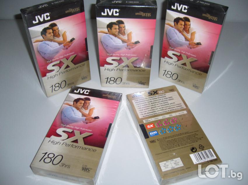 Видеокасета VHS video JVC SX 180 High Quality