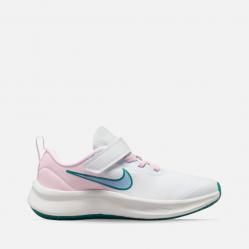 Намаление  Детски маратонки Nike Star Runner 3 TDV Pink White Da2777