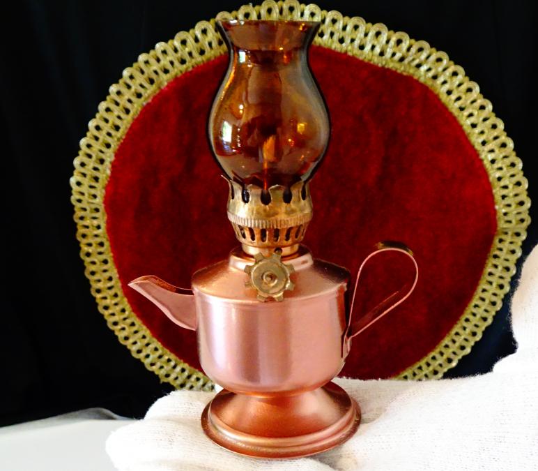 Газена лампа, Аладин, свещник.