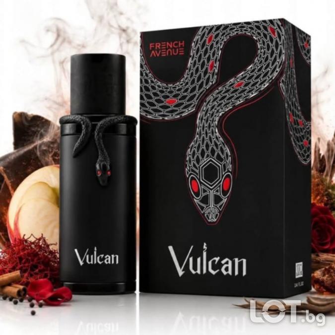 French Avenue Vulcan Black 100 ml  Сила, стил и неустоим мъжки аромат